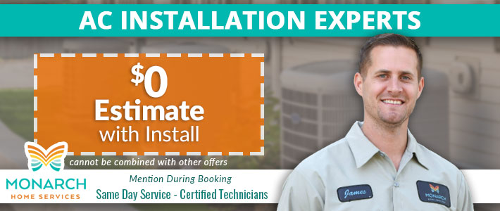 guadalupe Air Conditioning Installation Monarch Home Services
